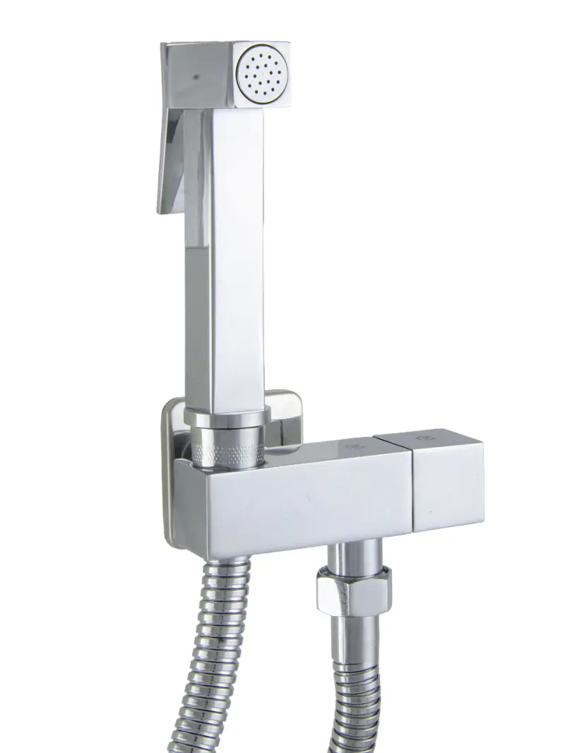 Изображение товара Смеситель с гигиенической лейкой Santrek Aqua-1055 "PRESTIGE" D25 мм латунь