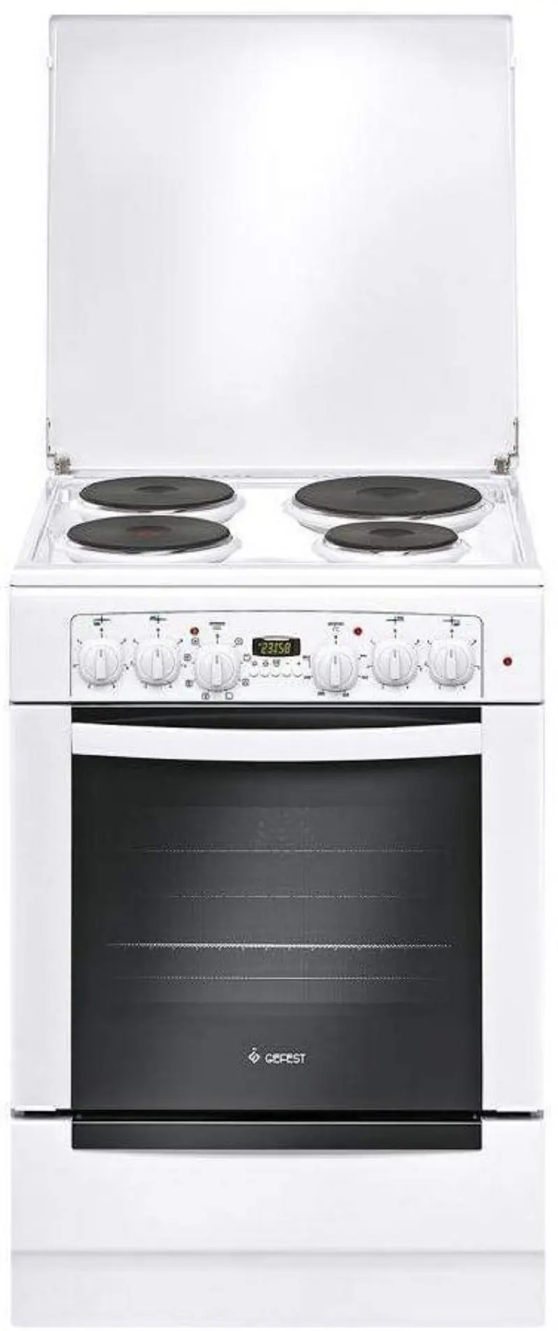 Изображение товара Электрическая плита с духовкой Gefest ЭП Н Д 6140-03 60x85x60 см цвет белый