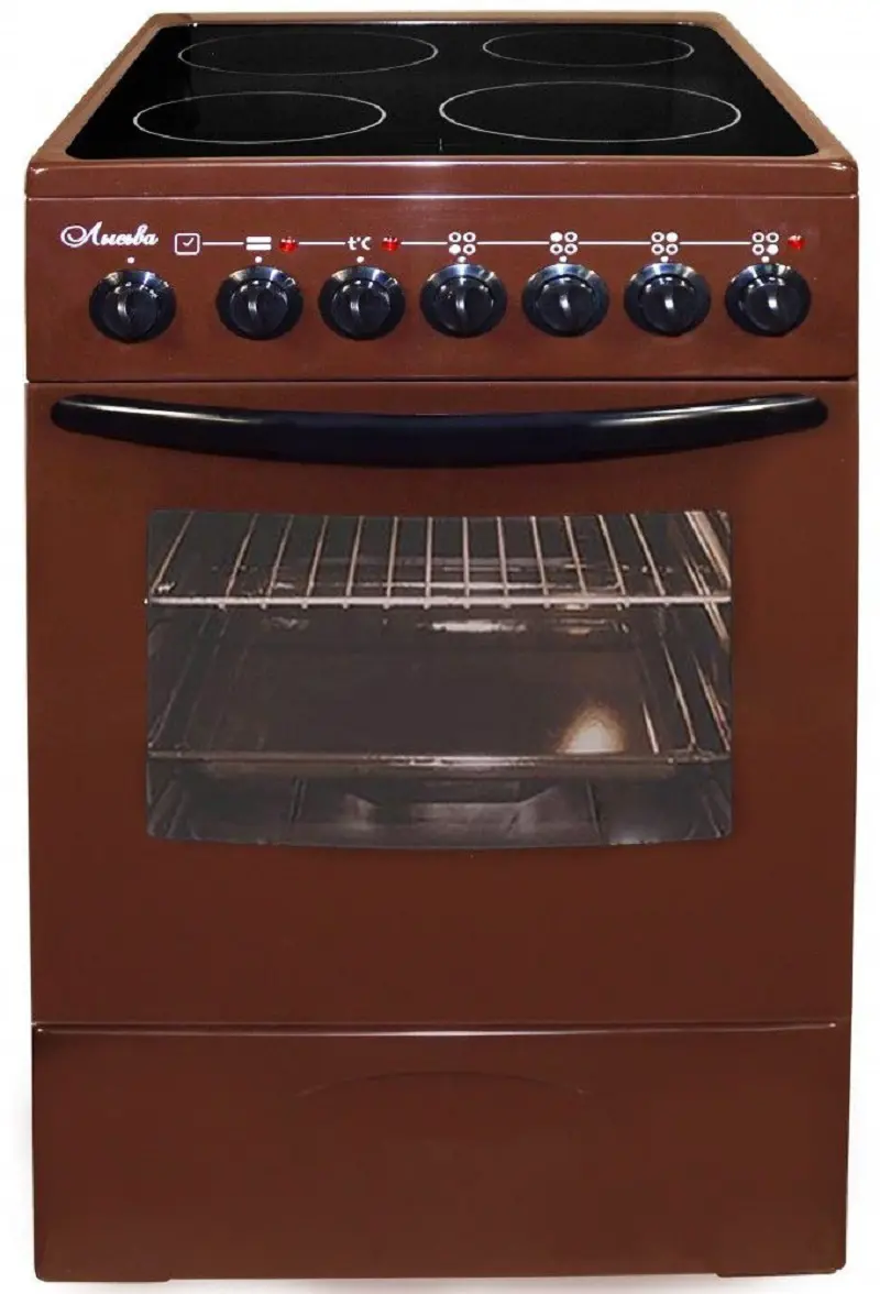 Изображение товара Электрическая плита с духовкой Лысьва EF4005MK00 50x84x60 см цвет коричневый