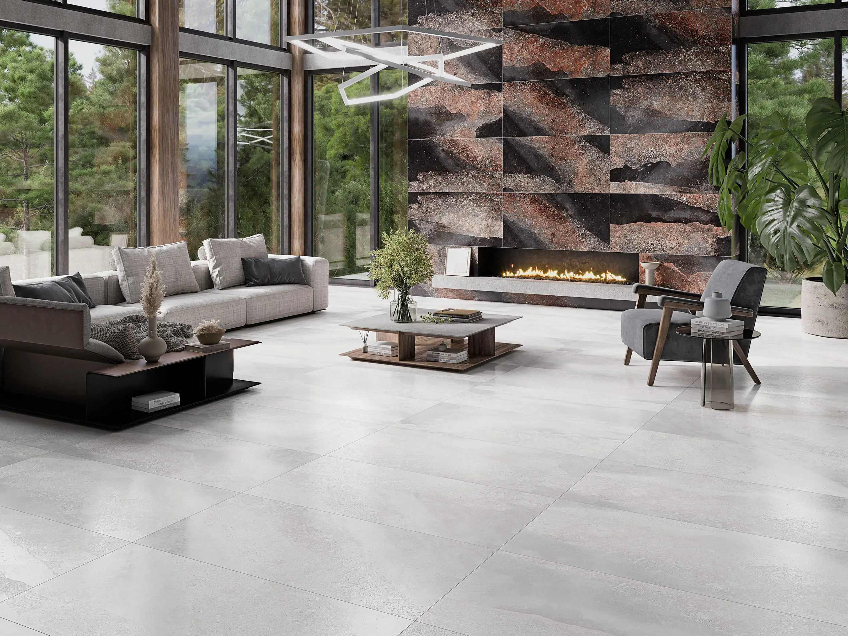 Изображение товара Керамогранит Fanal Michigan 60x120см цвет red