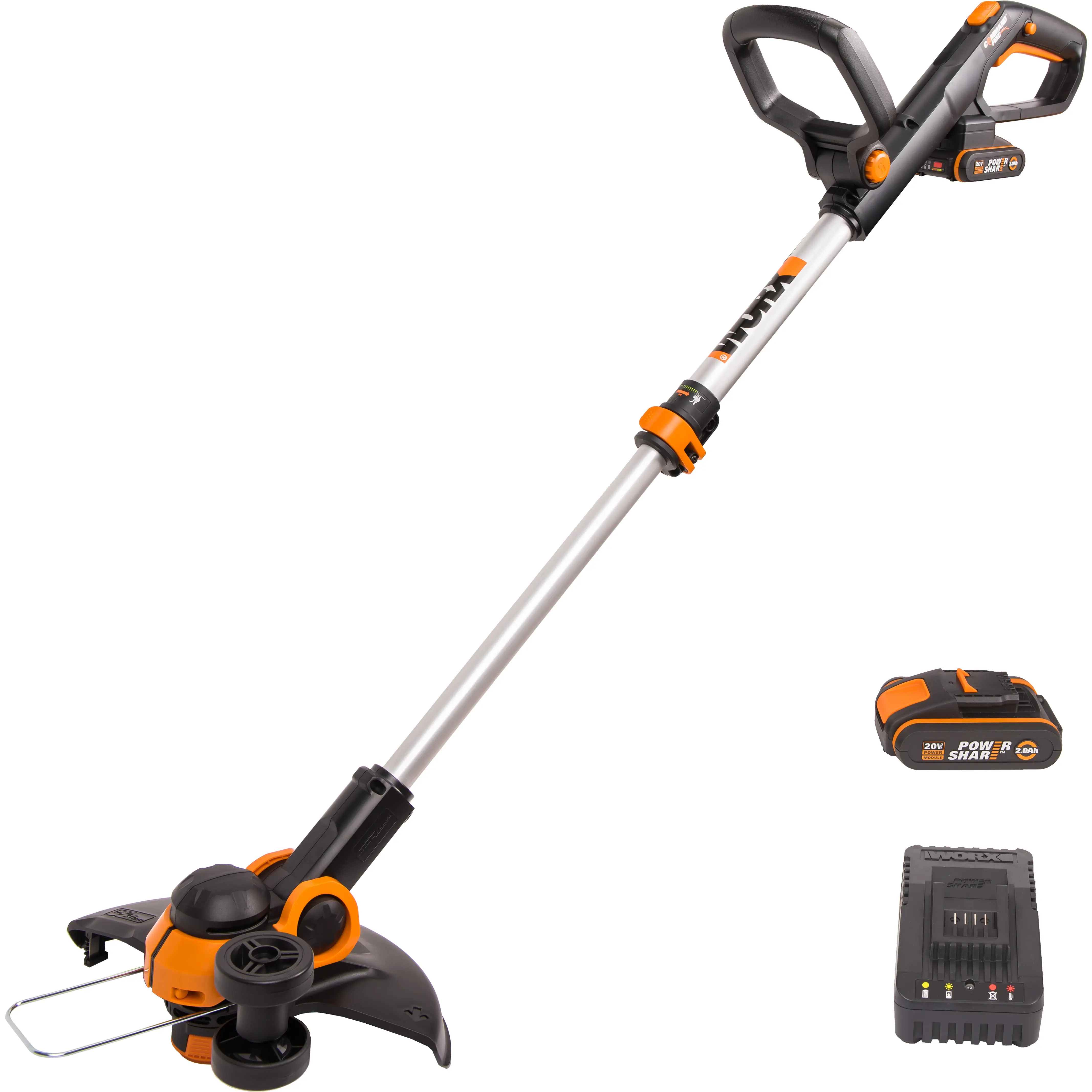 Изображение товара Триммер аккумуляторный Worx WP164E 20 В 1x2 Ач АКБ и ЗУ входит в комплект