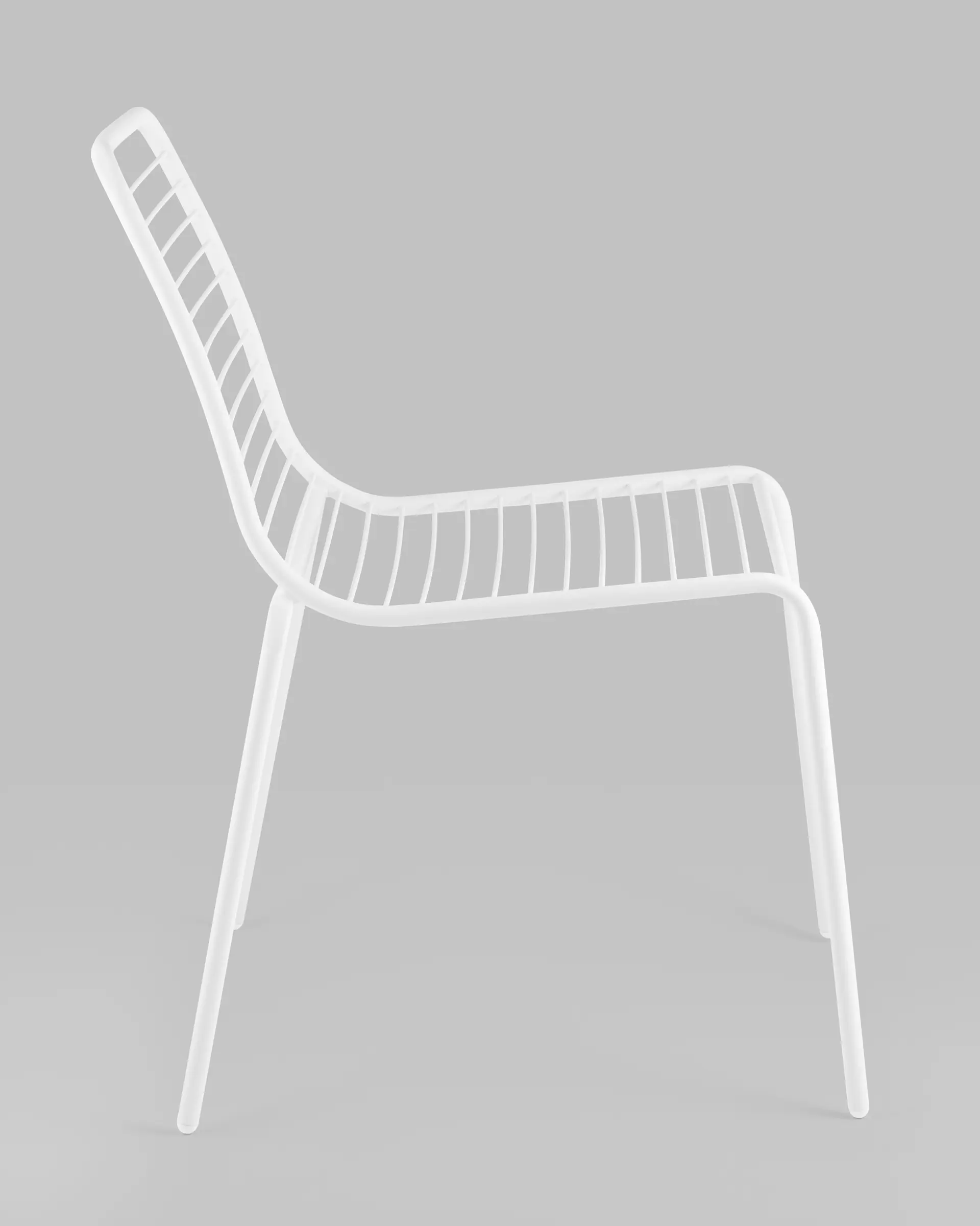 Изображение товара Стол для кухни обеденный 2 шт Стул груп с подлокотниками Hsbi_Dc1936_Grey 57x80x55.5 см металл цвет белый