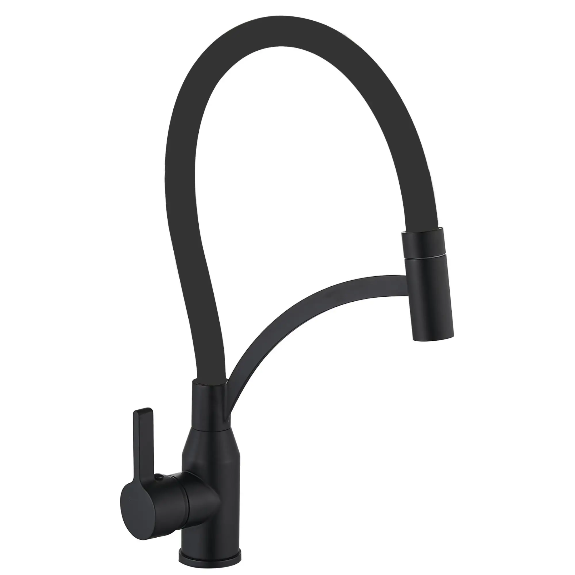 Изображение товара Смеситель для кухни Fmark FS8244H-01 гибкий излив 20.2 см цвет черный