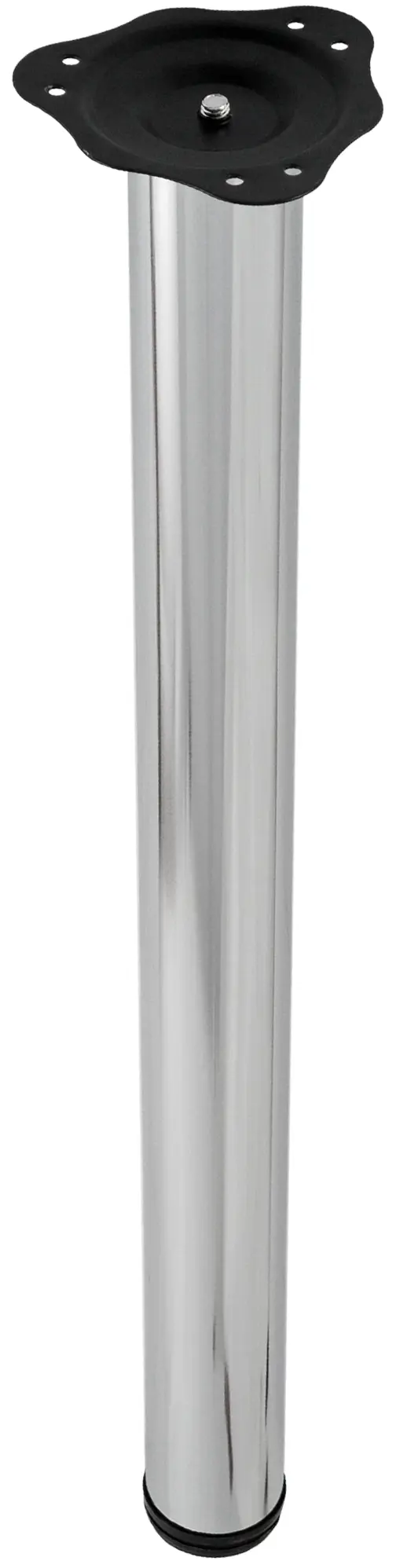 Изображение товара Ножка для мебели круглая ⌀50 мм высота 710 мм хром