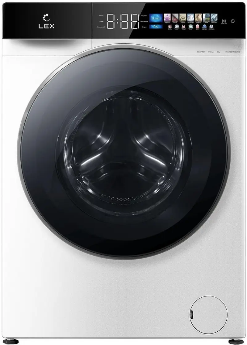 Изображение товара Стиральная машина Lex Chko100010 60x84x59 см 10 кг цвет белый