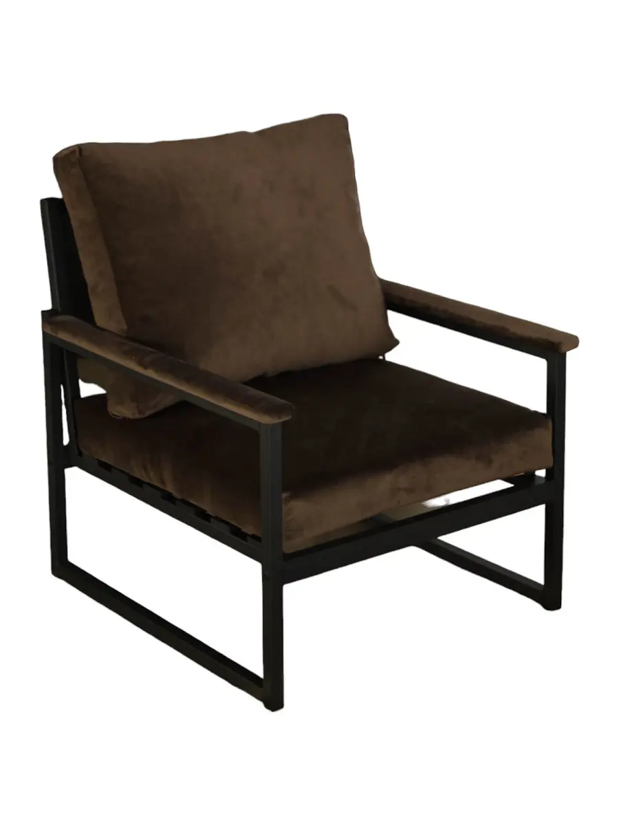 Изображение товара Кресло садовое Estente Stur 65 см x 78 см x 73 см металл цвет коричневый