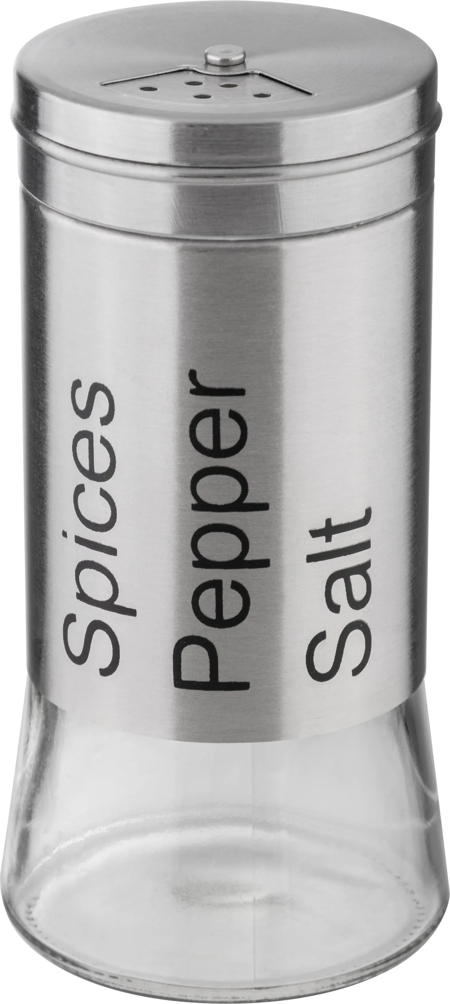 Изображение товара Перечница Mallony Spezia 3 в 1 0.13 л стекло цвет прозрачный/серый