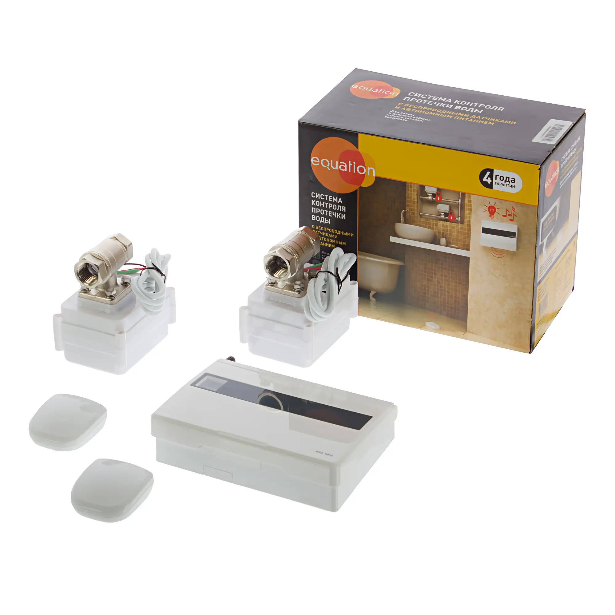 Изображение товара Беспроводная система контроля протечки воды Equation 1/2 дюйма с автоматической блокировкой