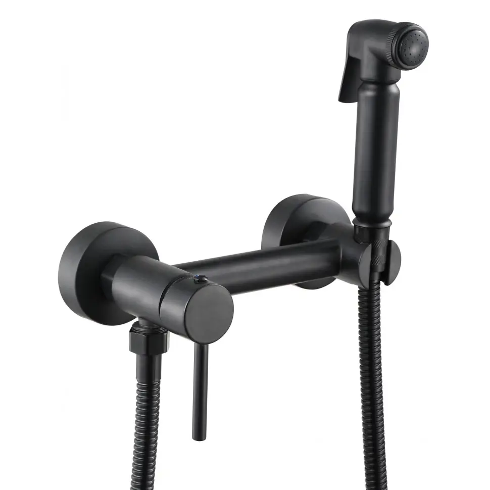 Изображение товара Смеситель для биде Savol S-fxq004h с гигиеническим душем цвет Черный