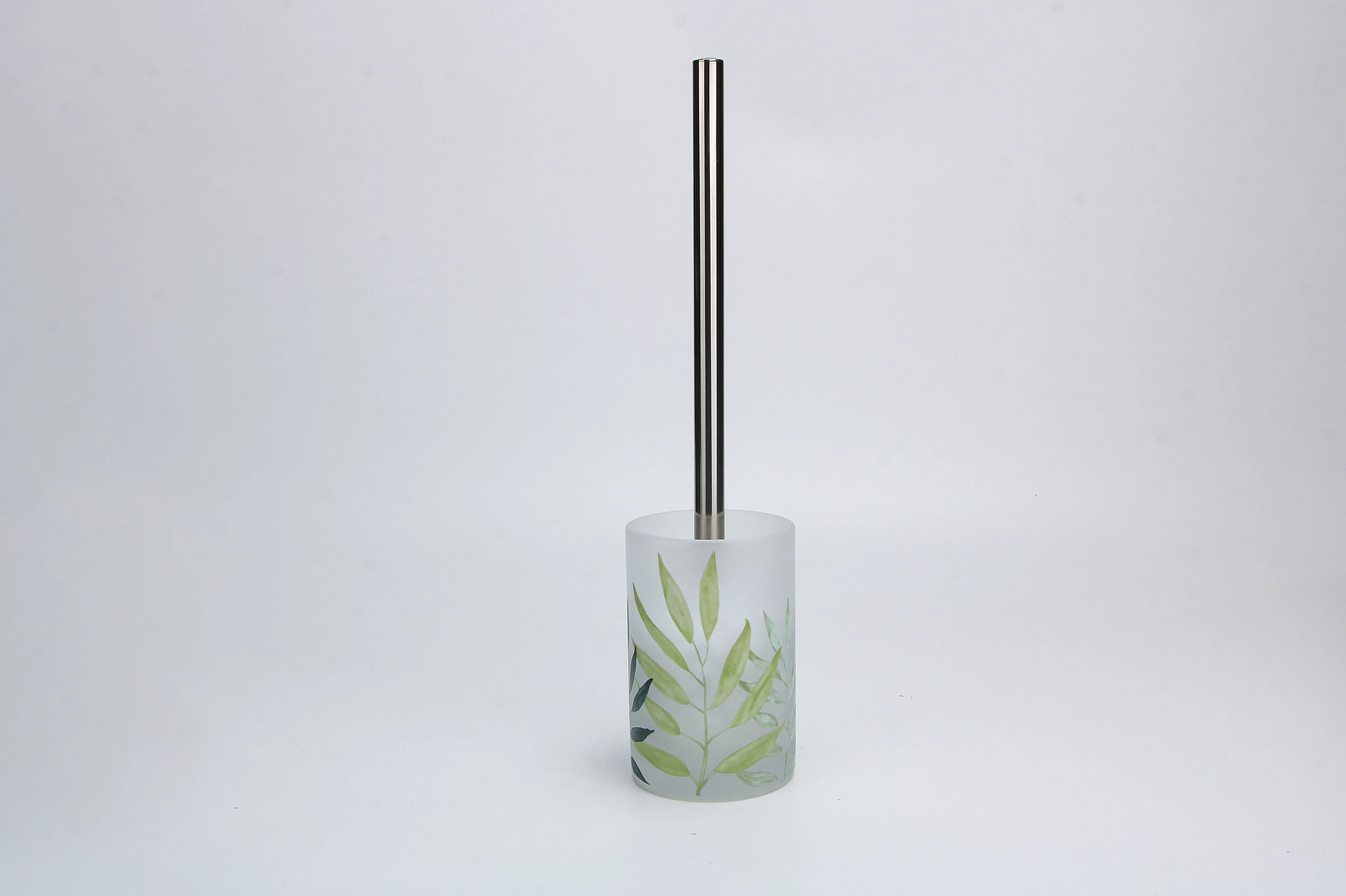 Изображение товара Ёршик для унитаза Proffi Home Tropics стекло белый стильный и практичный