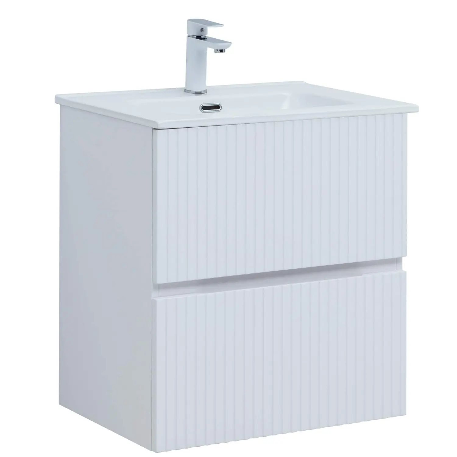 Изображение товара Тумба под раковину подвесная Aquanet Тумба под раковину aquanet джейн 60 белый матовый 00313284 59см цвет белый