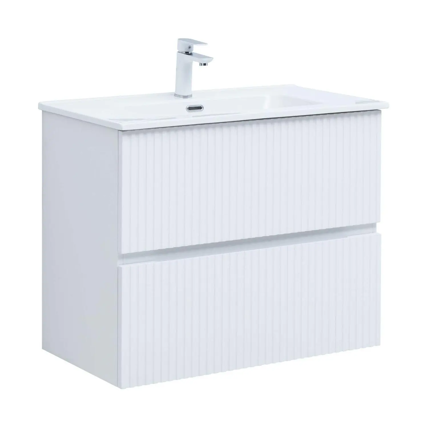 Изображение товара Тумба под раковину подвесная Aquanet Тумба под раковину aquanet джейн 80 белый матовый 00313286 79см цвет белый