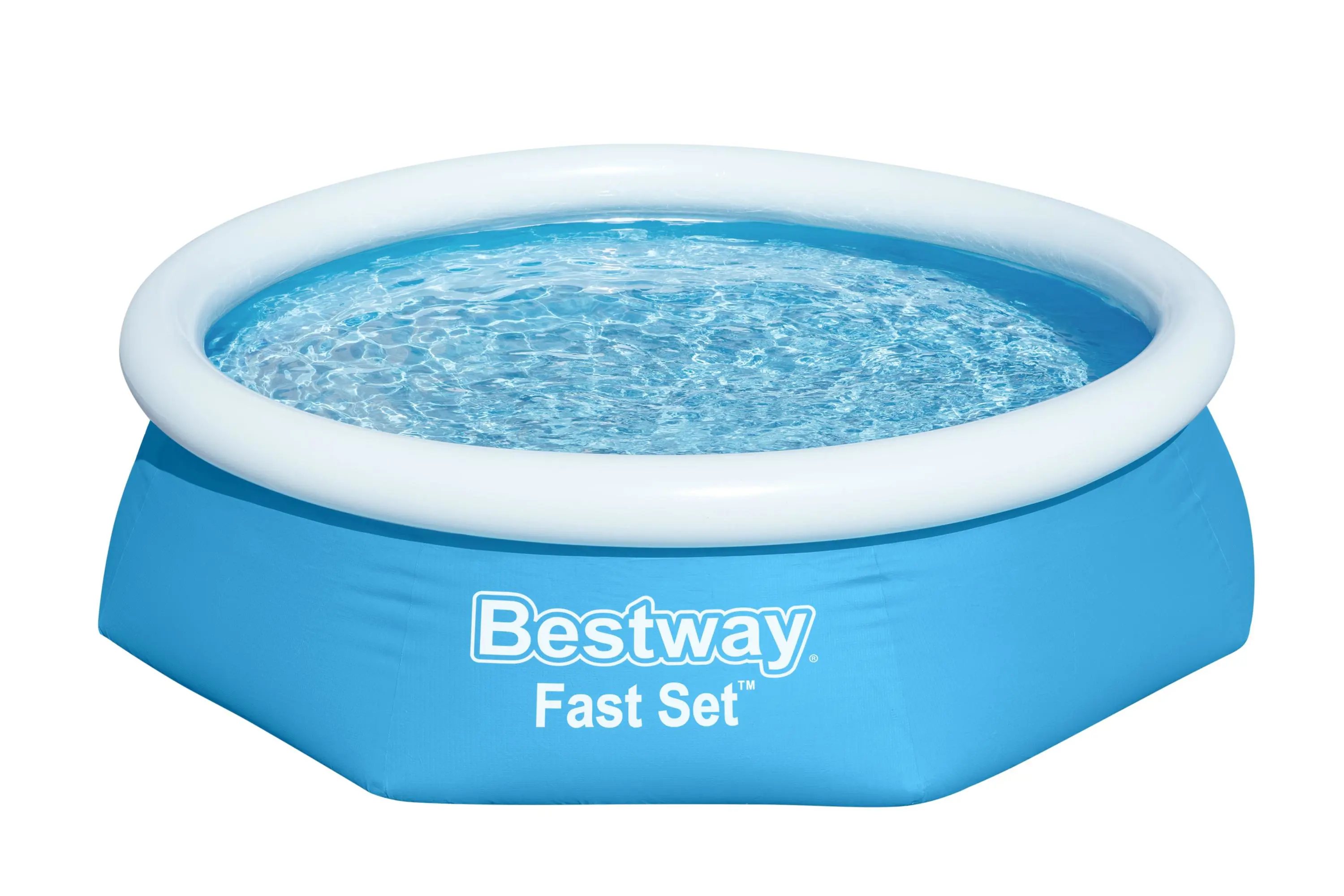 Изображение товара Надувной бассейн Bestway 57448 BW диаметр 244 см высота 61 см объем 1880 л