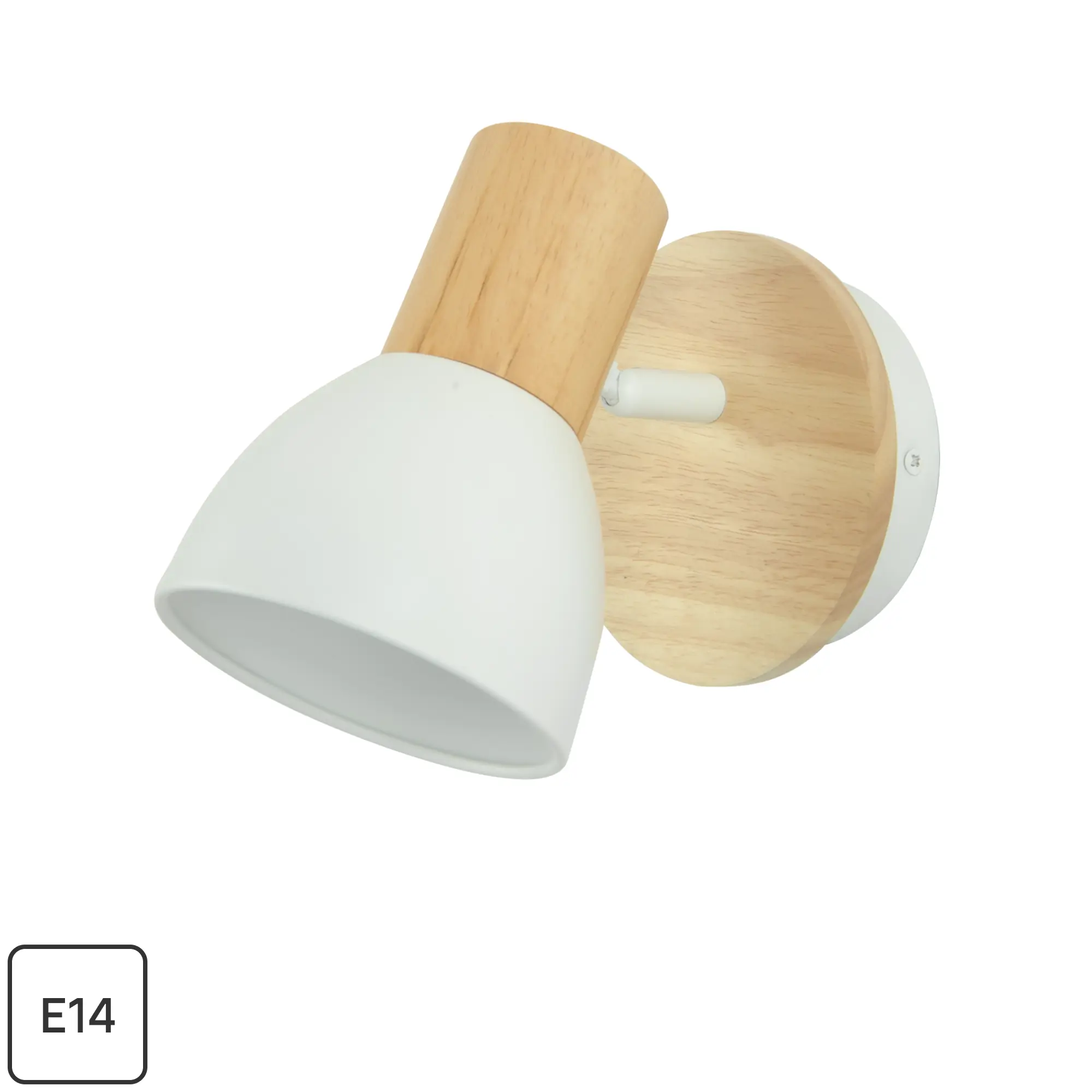 Изображение товара Поворотный светильник спот Inspire Venosa 1 лампа E14 белый современный стиль