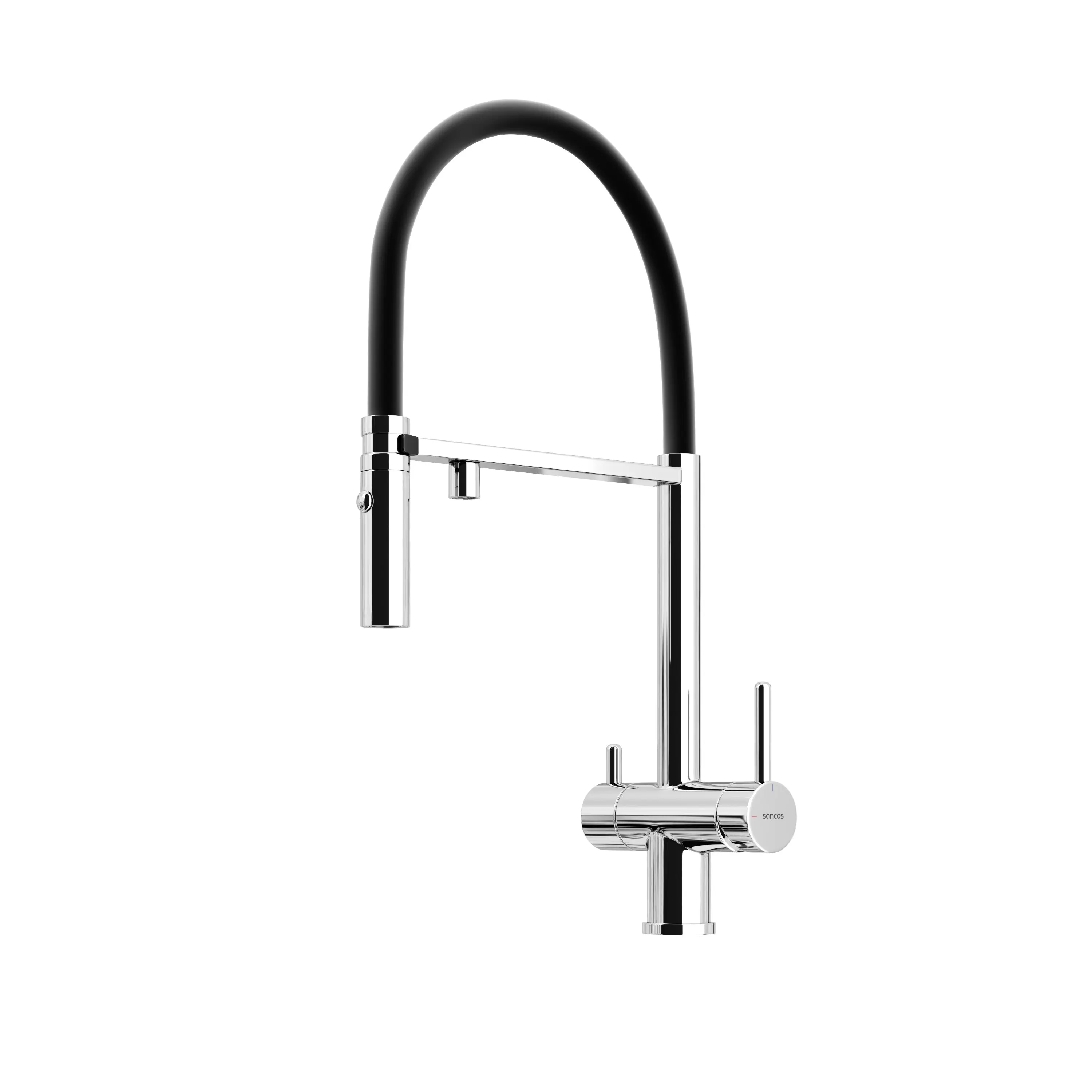Изображение товара Смеситель для кухни Sancos SC4010CH с поворотным изливом и аэратором