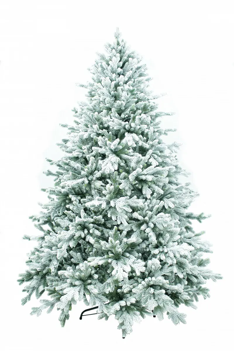 Изображение товара Ель искусственная Изумрудная заснеженная 220 см