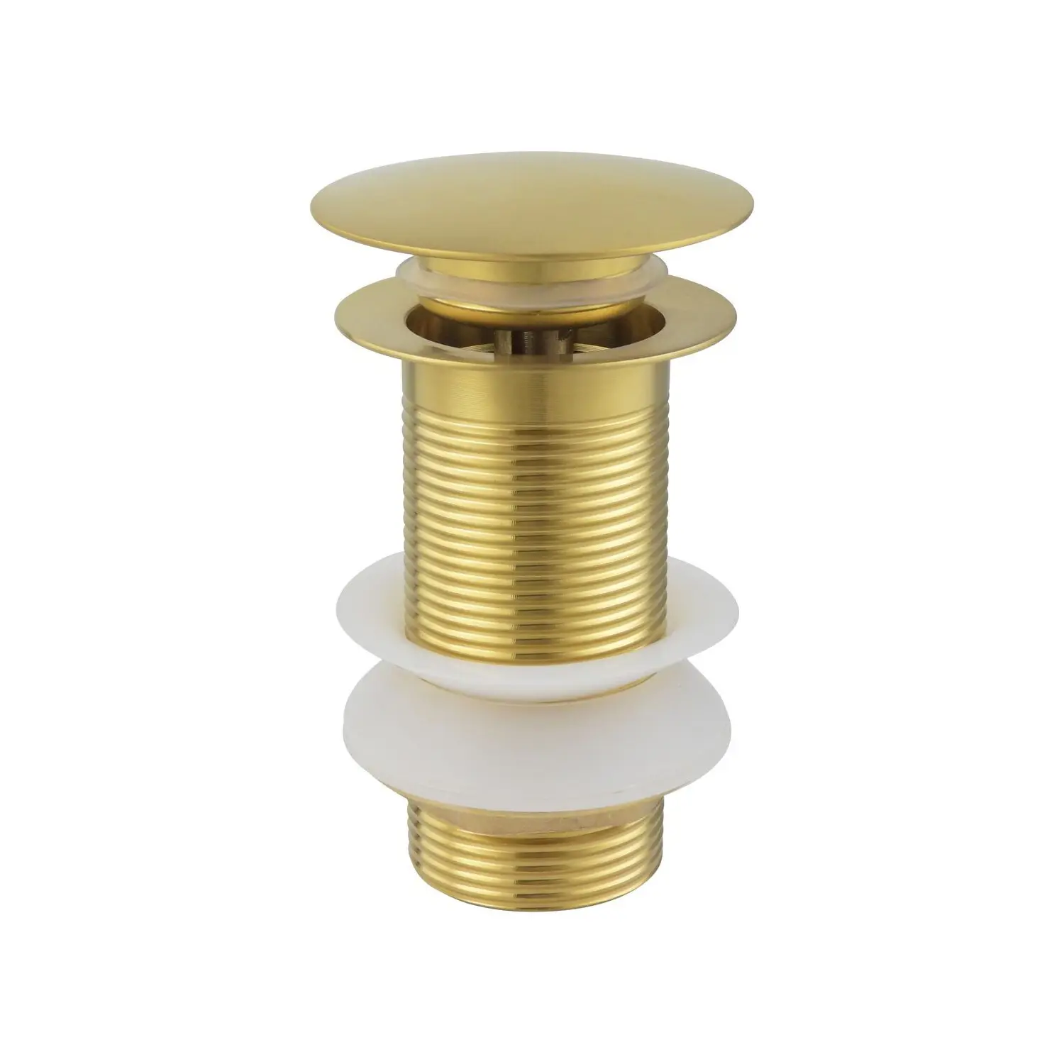 Изображение товара Донный клапан для ванны Allen Brau 50 мм с тросиком золото Германия