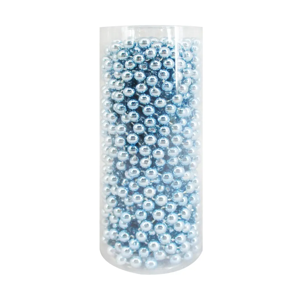 Изображение товара Рождественские бусы 10 м цвет голубой