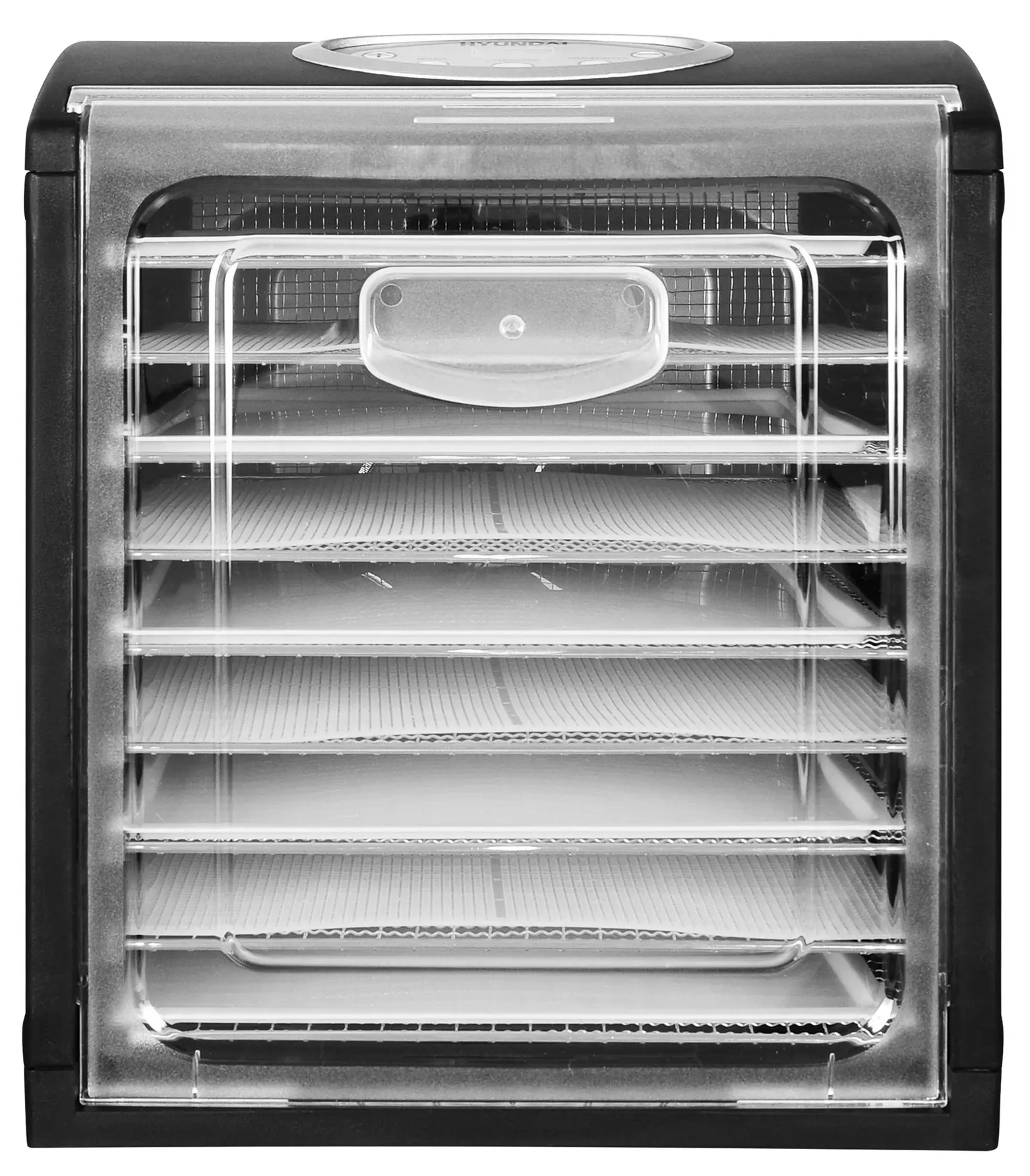 Изображение товара Сушилка для овощей и фруктов Hyundai Hyfd-P1801 9 ярусов 700 Вт цвет черный