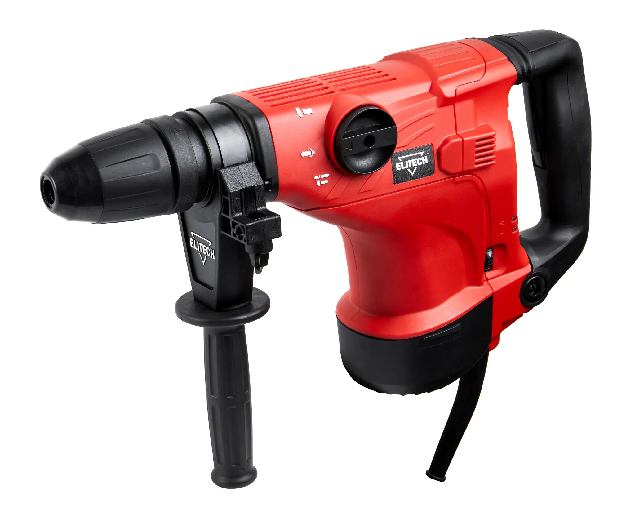 Изображение товара Перфоратор сетевой Elitech П 7-40ЭМ 1300 Вт, SDS-Max, 7 Дж, кейс