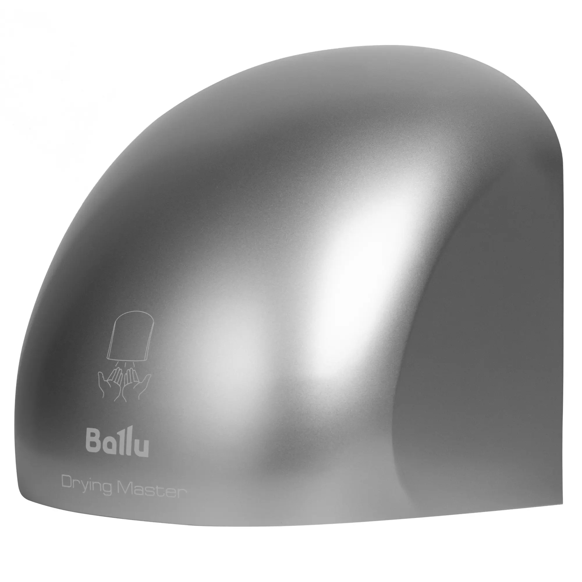 Изображение товара Электрическая сушилка для рук Ballu BAHD-2000DM SILVER с автоматическим включением и углом обдува 3