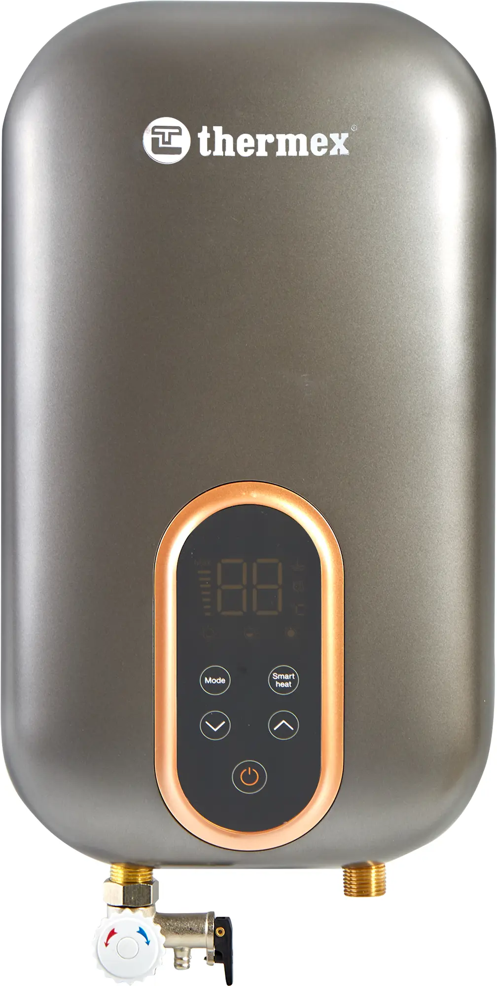 Изображение товара Проточный водонагреватель электрический Thermex Chief 8500 2110268.5 кВт серый