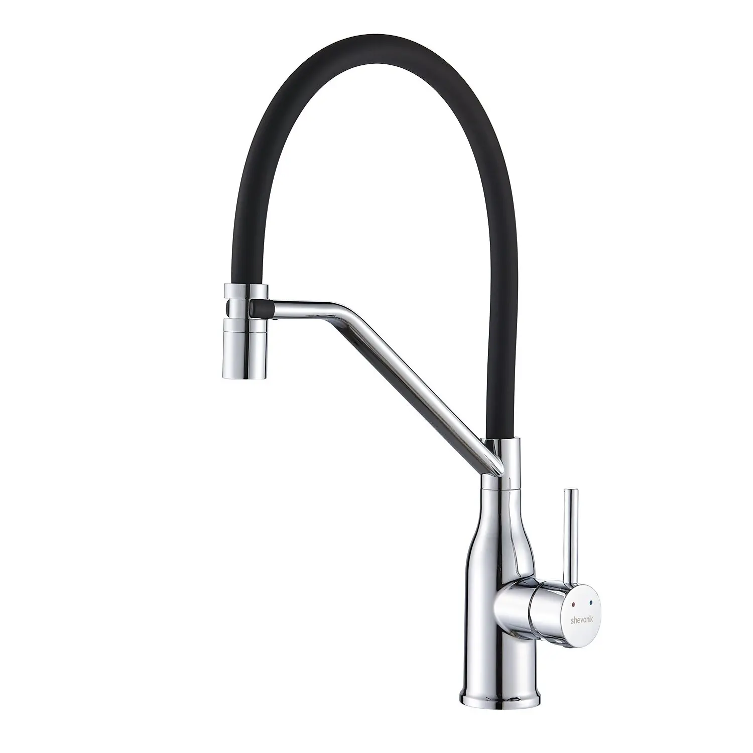 Изображение товара Смеситель для кухни с поворотным изливом Shevanik S343-3 цвет хром