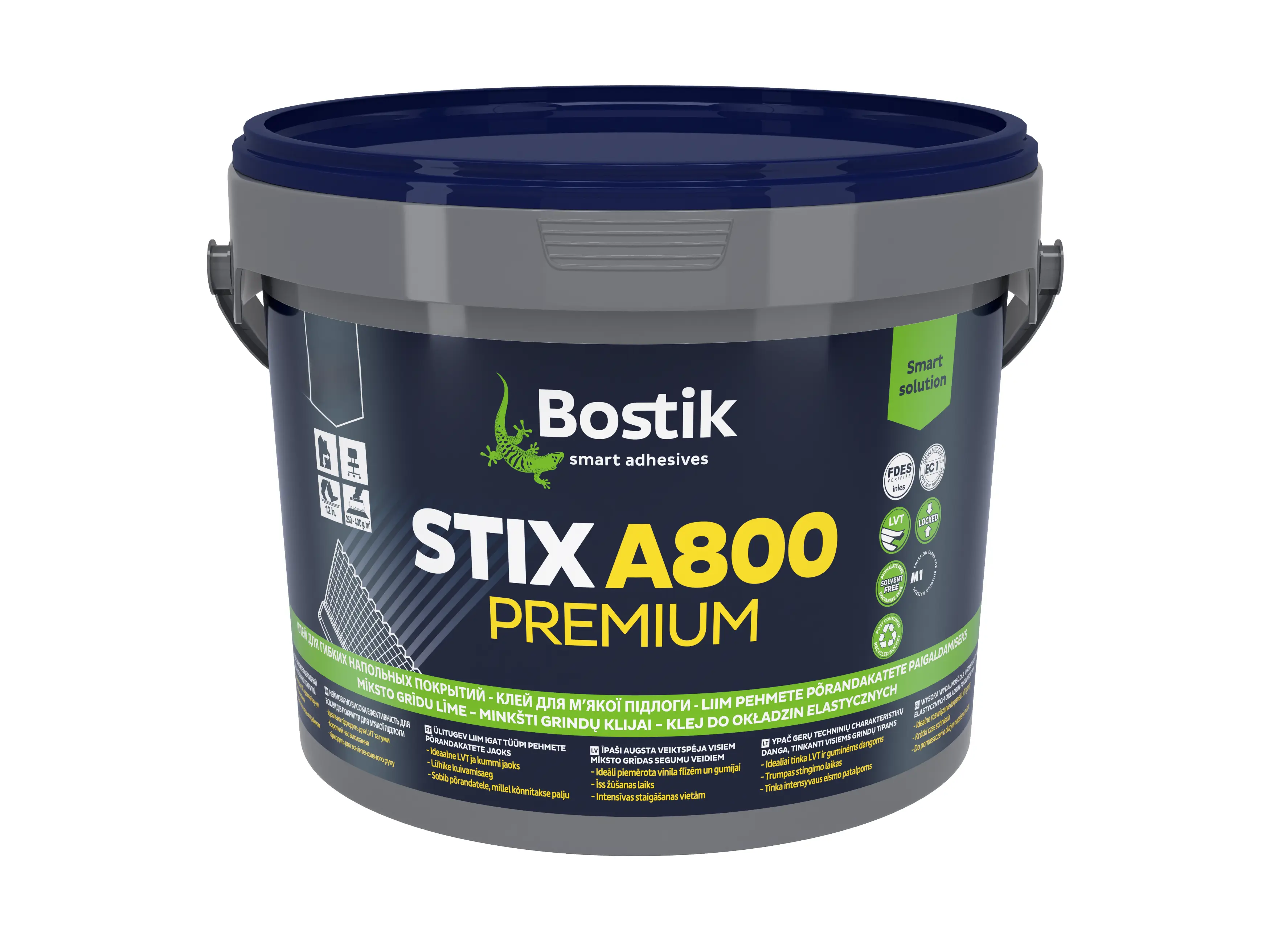 Изображение товара Клей-раствор для напольных покрытий Bostik Stix A800 Premium 6кг
