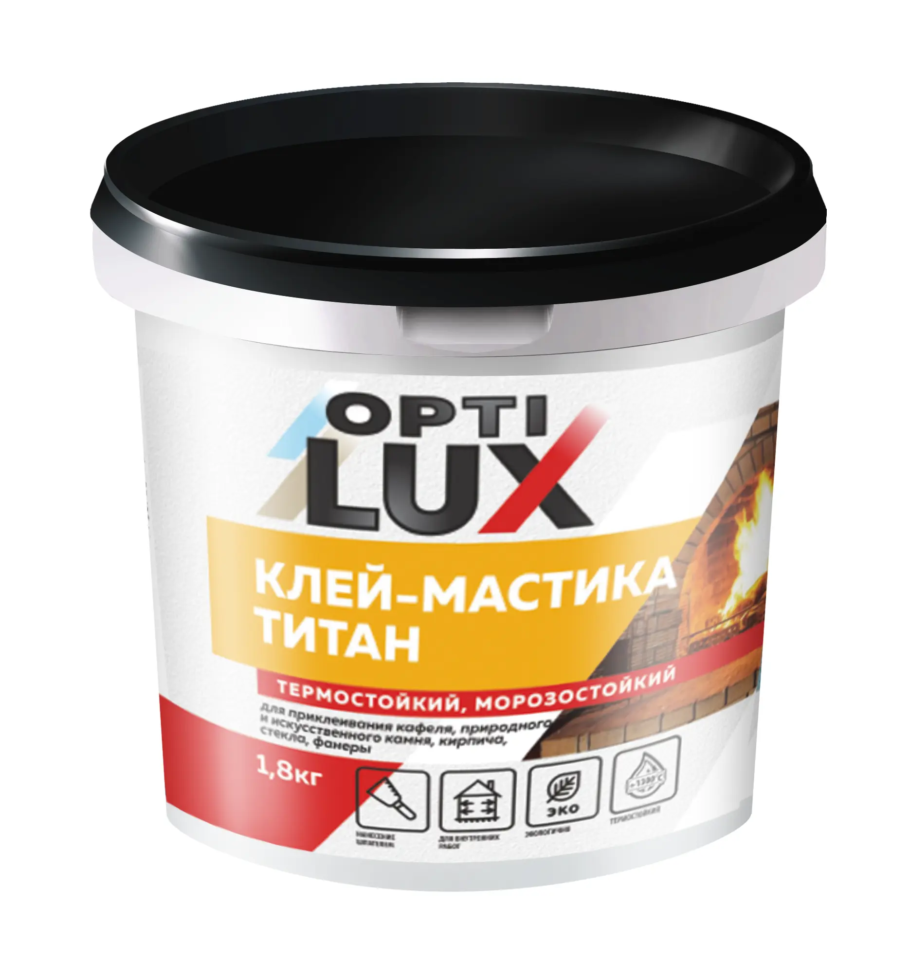 Изображение товара Клей-раствор Optilux Титан Оптилюкс 1.8кг