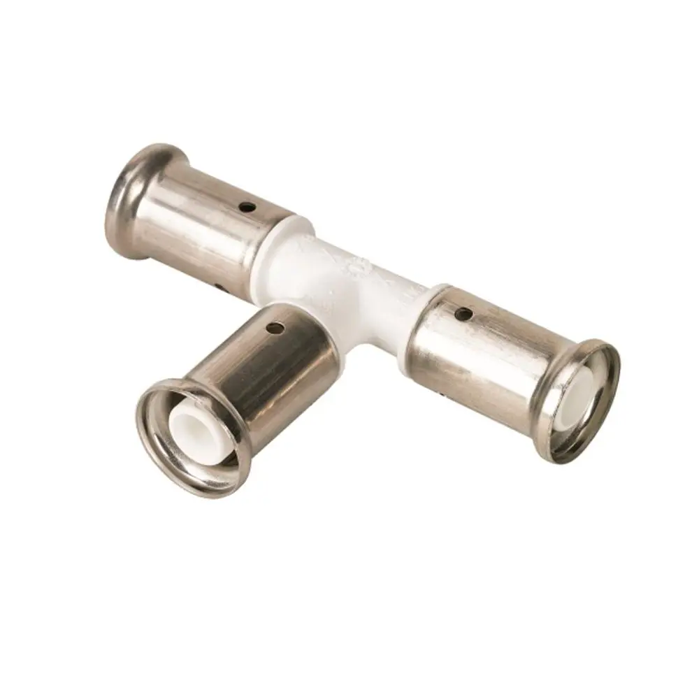 Изображение товара Тройник Henco 32x32 мм ВПр ПВДФ пресс для труб