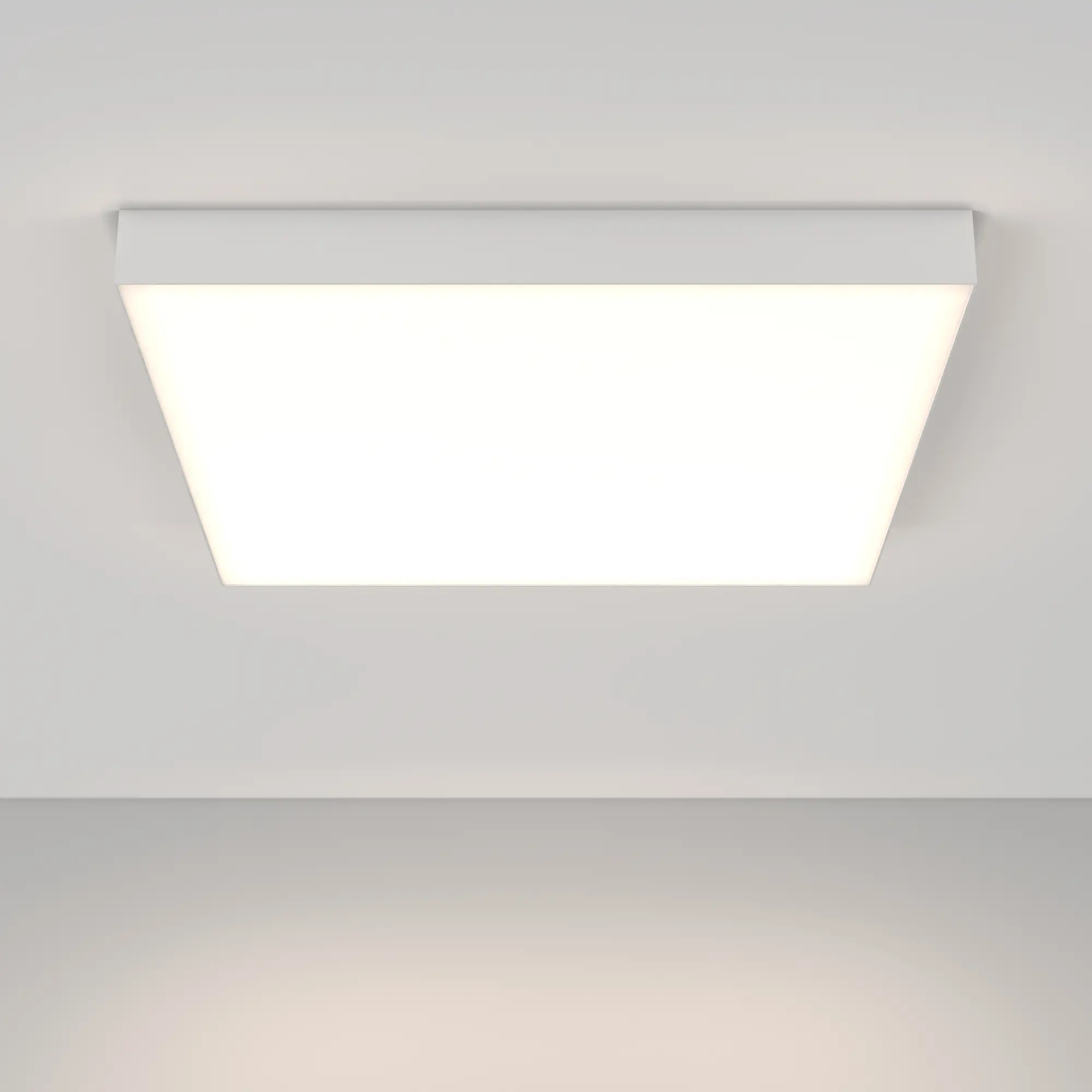 Изображение товара Светильник настенно-потолочный светодиодный Maytoni Zon C067cl-l96w4k 36 м² нейтральный белый свет цвет белый