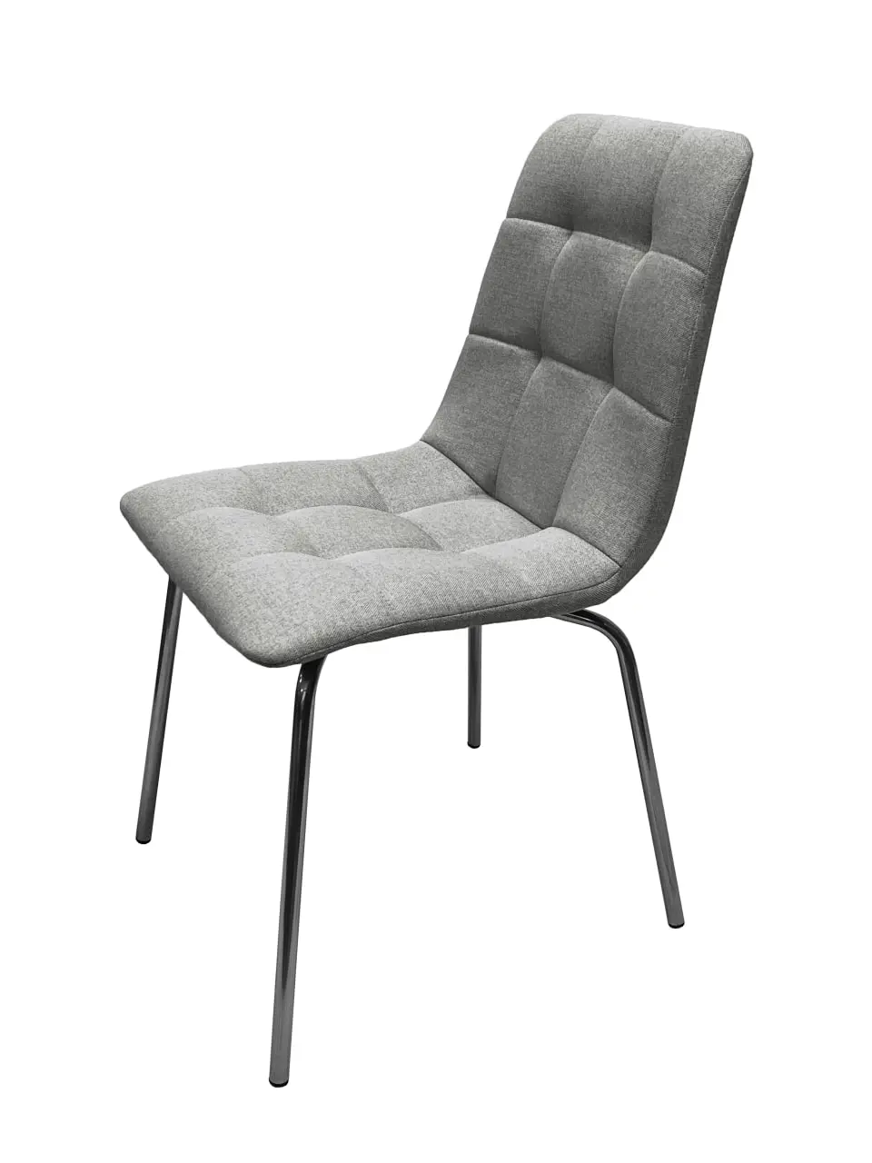 Изображение товара Стул кухонный Comfur 45x56x82.8см сталь/рогожка цвет серый 2шт