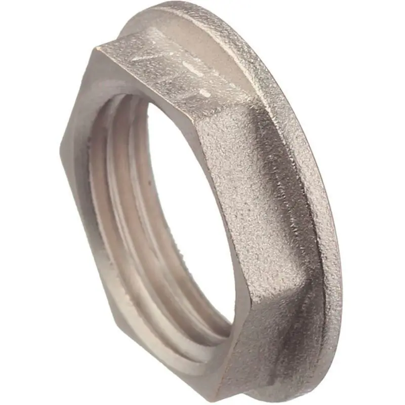 Изображение товара Контргайка Valtec 1x1 латунь ВР никелированная для водопровода