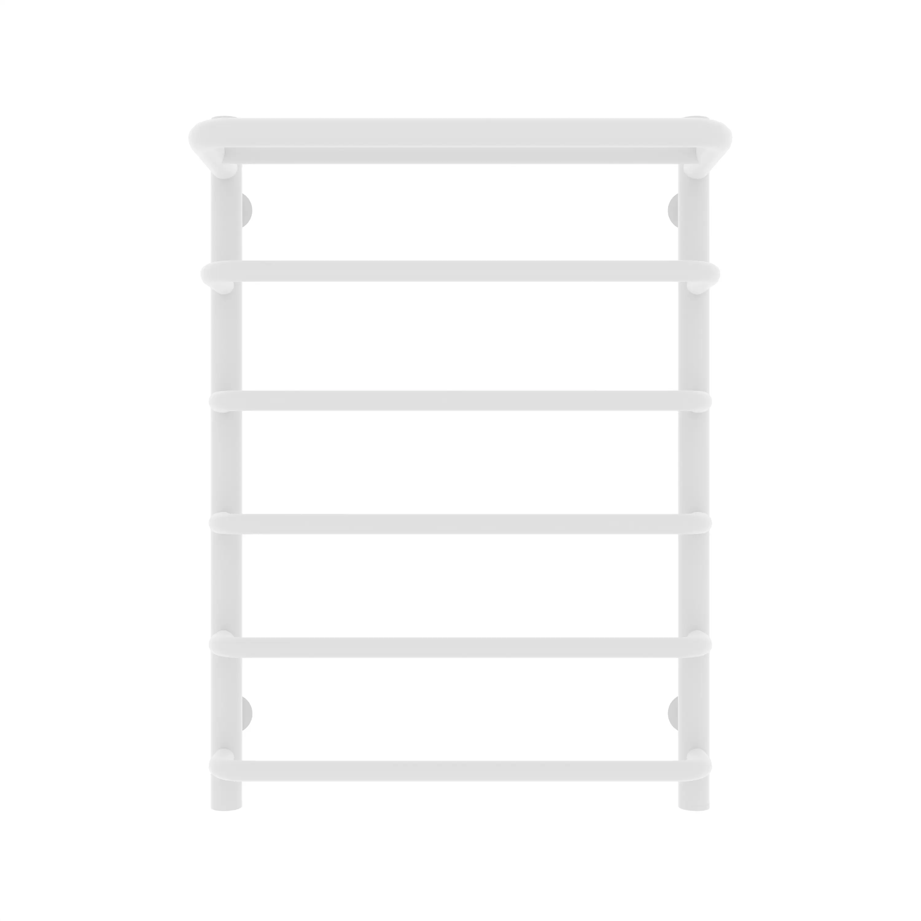 Изображение товара Полотенцесушитель водяной с полкой Laris Стандарт П6 50x70 см нержавеющая сталь 1/2" цвет белый муар