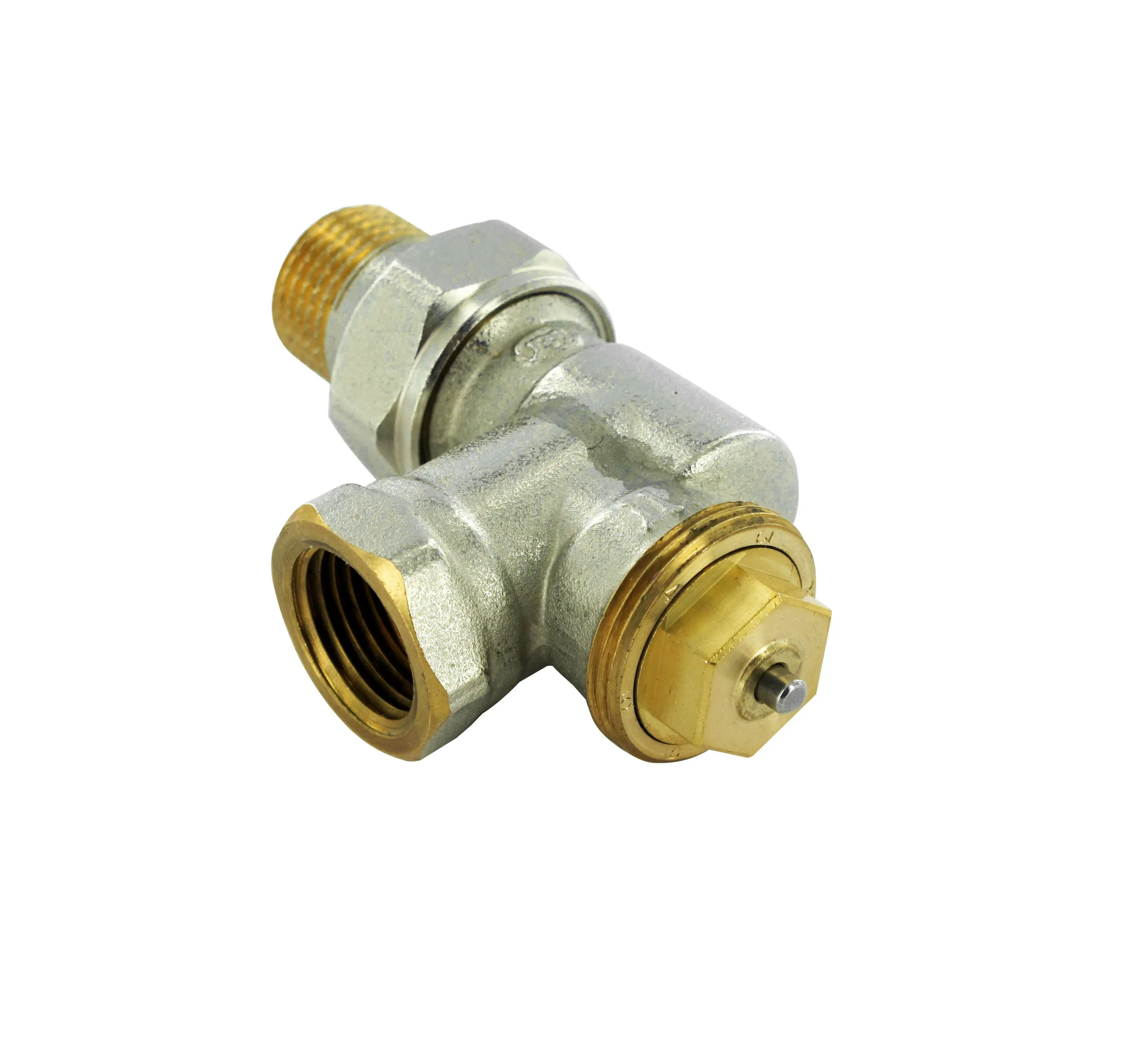 Изображение товара Угловой термостатический клапан Comap R807 для радиаторов 1/2" М28