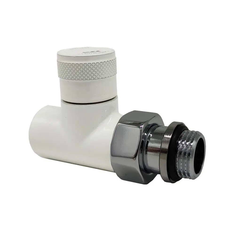 Изображение товара Запорный клапан прямой SR Rubinetterie Tondera 1/2" белый