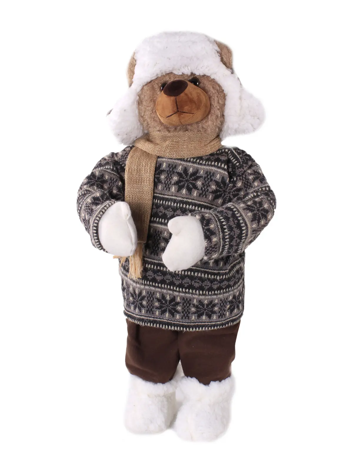 Изображение товара Декоративная фигура China Dans C21-281115 Медведь 50x60x53 см коричневый