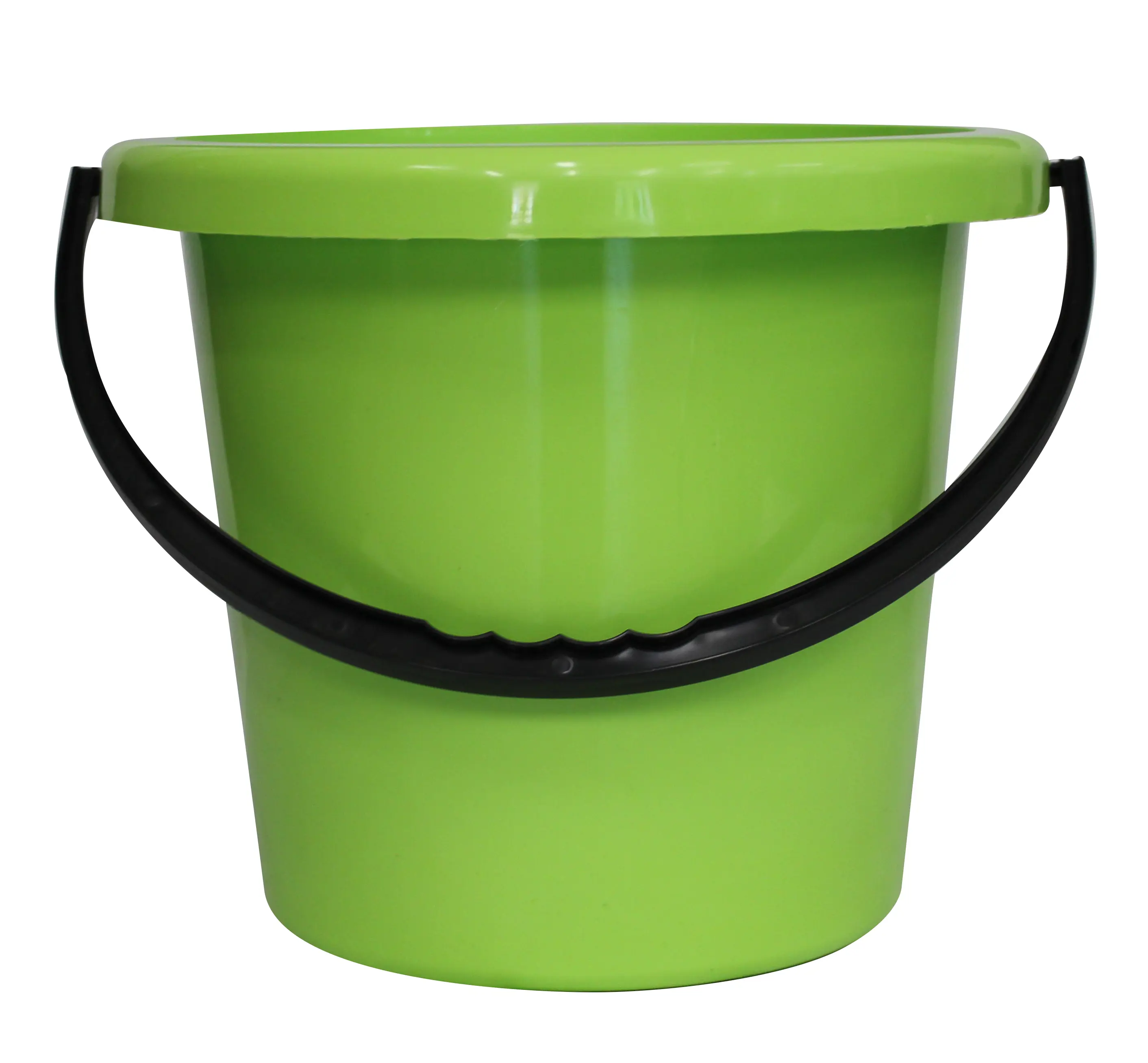 Изображение товара Ведро круглое Inloran 10 л полипропилен цвет салатовый 1 шт