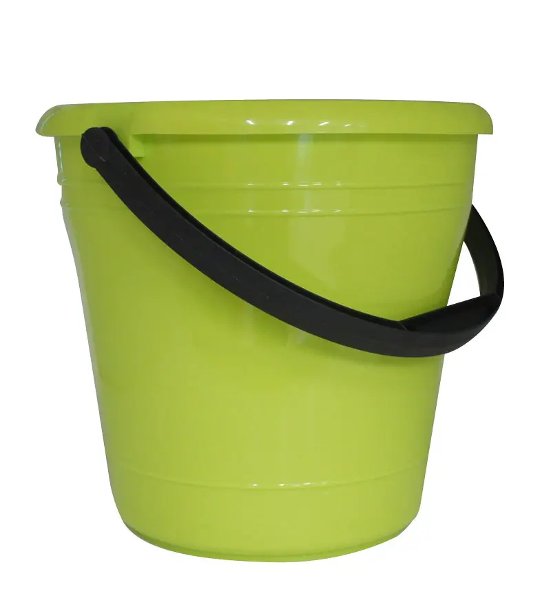 Изображение товара Ведро пластиковое Элластик-Пласт с ручкой салатовое 12 л