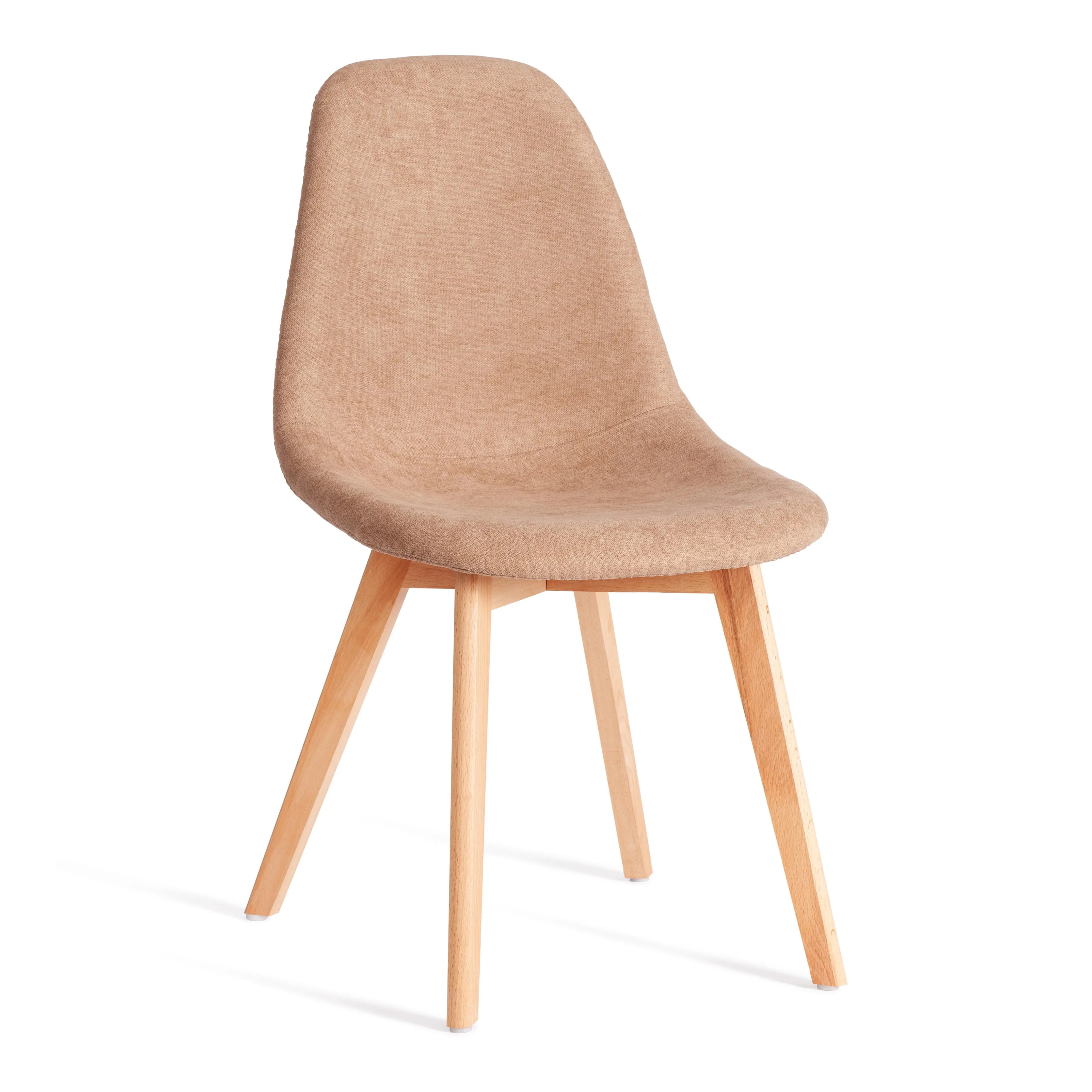 Изображение товара Кухонный стул Tetchair Cindy soft из велюра бежевого цвета
