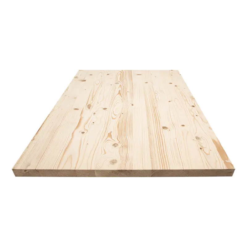 Изображение товара Мебельный щит Дом дерева 20x120x4 см ель сорт AB