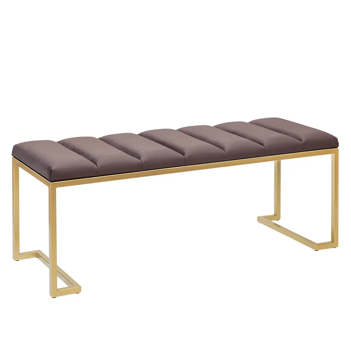 Изображение товара Банкетка Greenween 40x45x110 см цвет золотой GW-OMEGA-KS-110G-BL