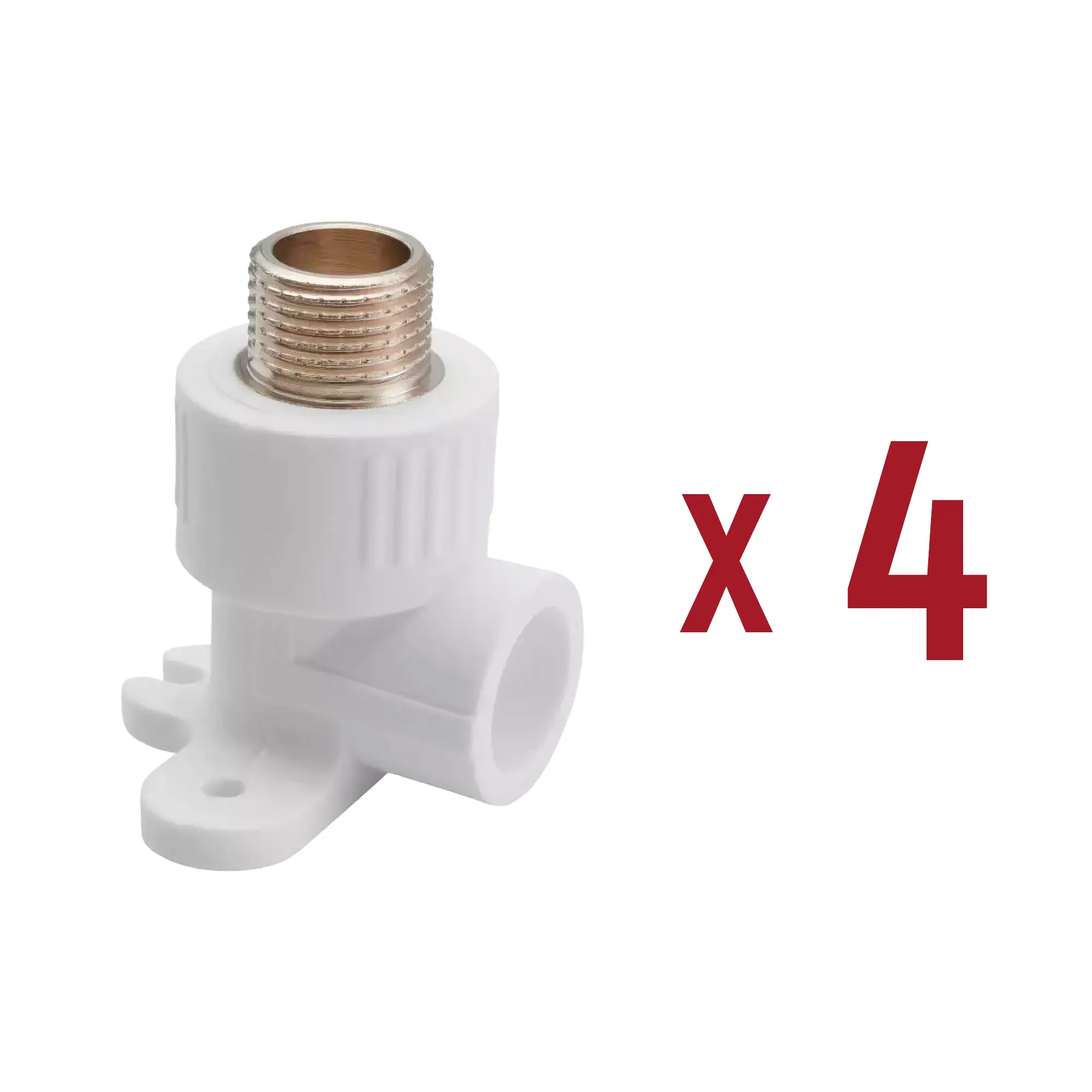 Изображение товара Водорозетка Aqualink 1/2"x25 мм ВП-НР полипропилен 4 шт