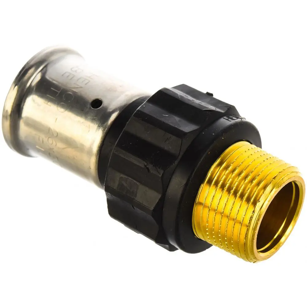 Изображение товара Муфта Henco 1/2"x20 мм НР-ВПр из поливинилиденфторида