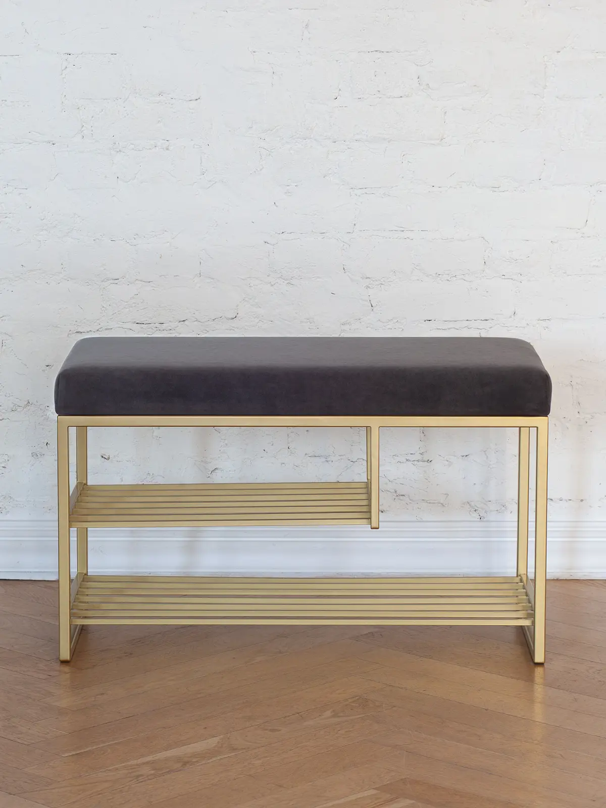 Изображение товара Подставка для обуви Greenween GARDA PLUS 85x54x40 см цвет золото