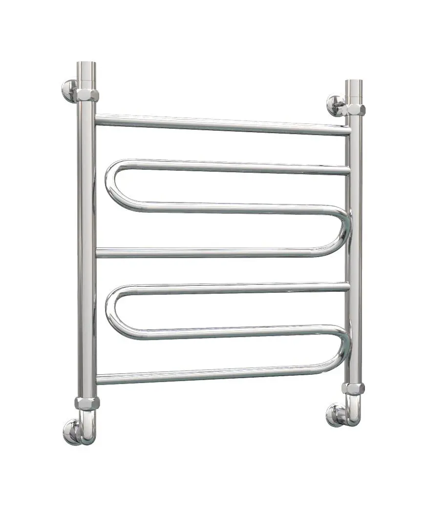 Изображение товара Полотенцесушитель водяной Роснерж Зиг-Заг L105000 60x50 см 1" нержавеющая сталь