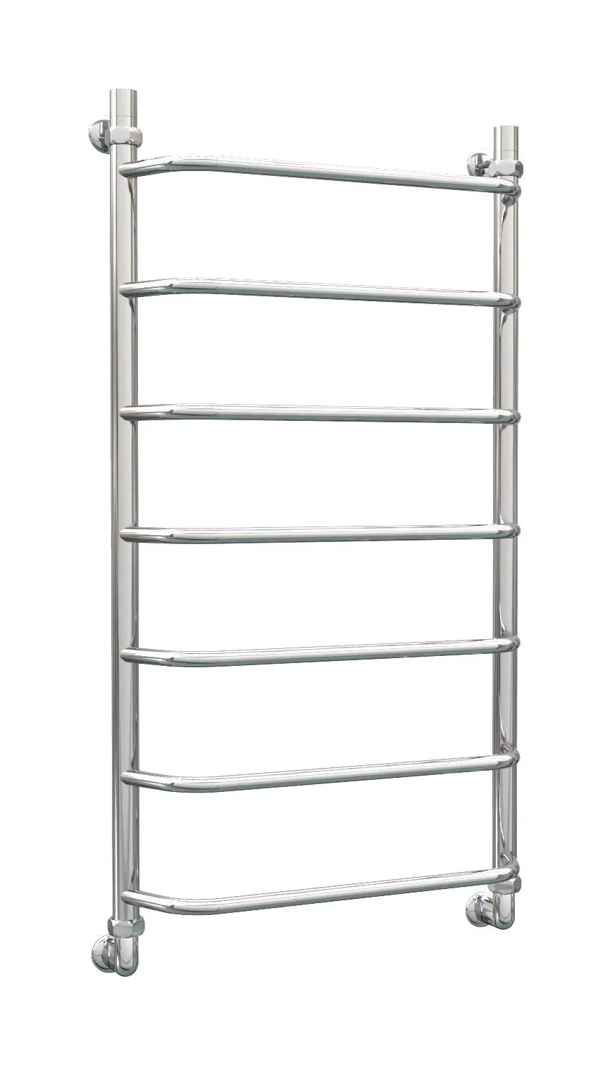 Изображение товара Полотенцесушитель водяной Роснерж Трапеция L108000 100x60 см 1" нержавеющая сталь