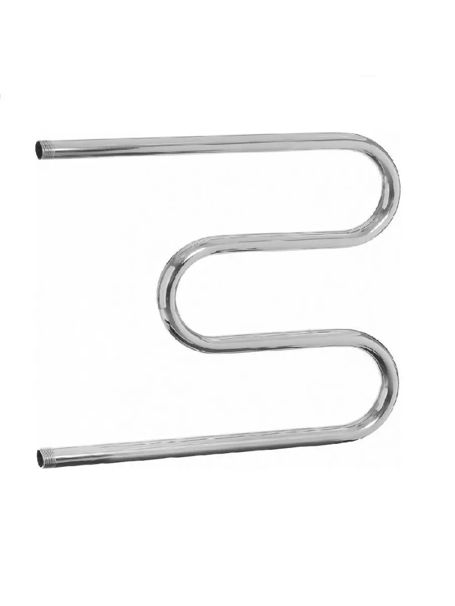 Изображение товара Полотенцесушитель водяной m-образный Terminus Мобр32 70x63.2 см 1" нержавеющая сталь цвет серебро