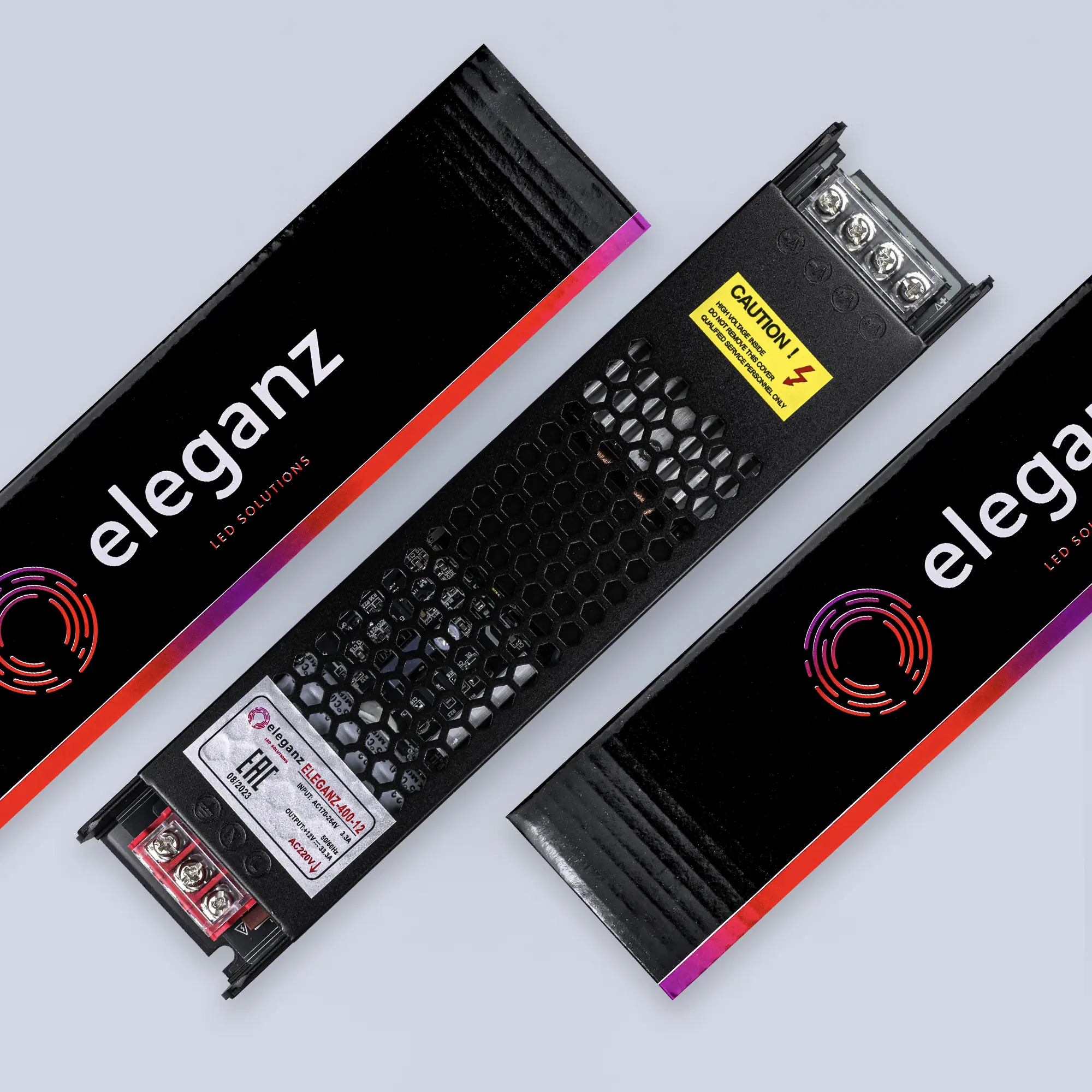 Изображение товара Блок питания Eleganz 1133 для светодиодной ленты 170-240 В 400 Вт IP20