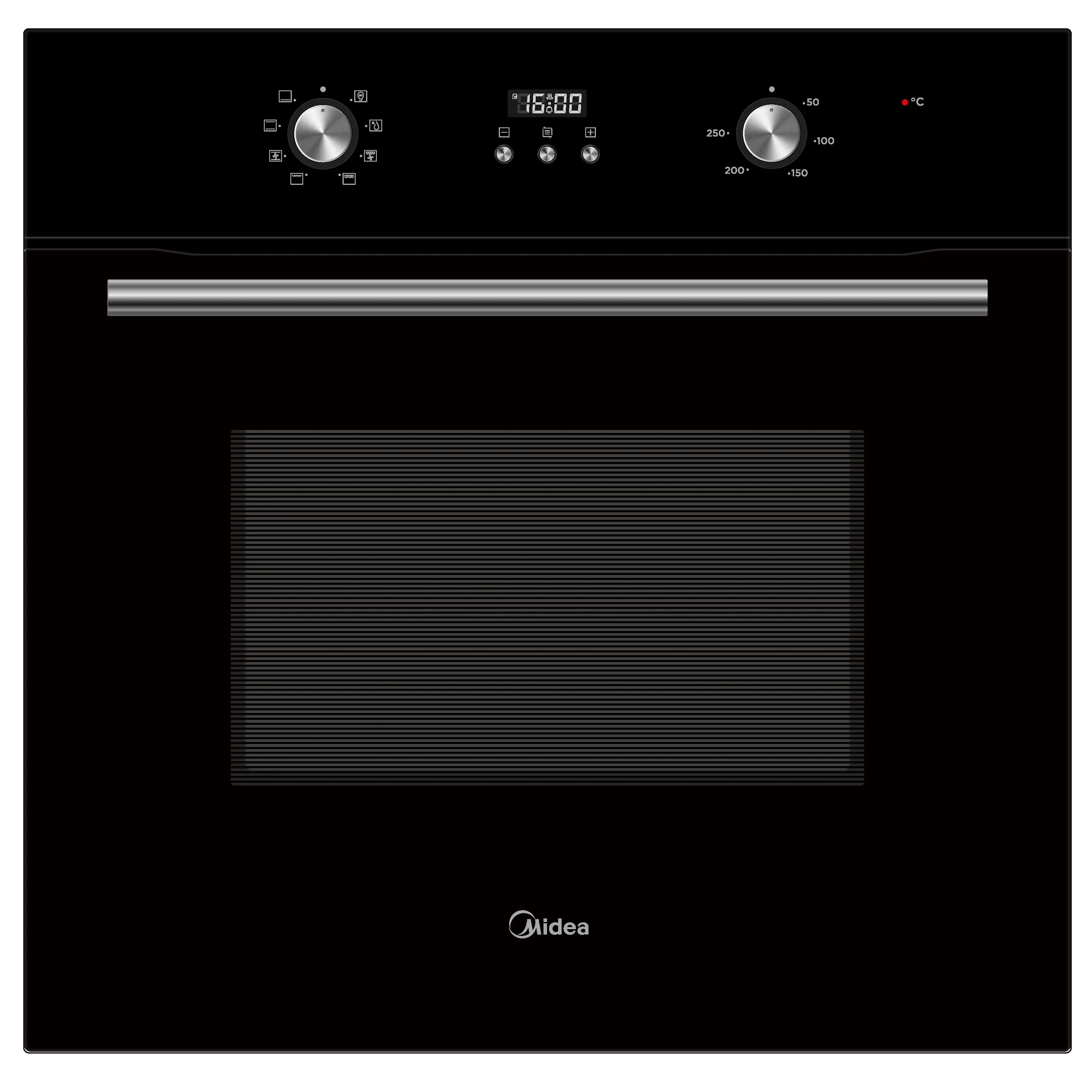 Изображение товара Электрический встраиваемый духовой шкаф MIDEA MO47001GB 7 режимов конвекции черный